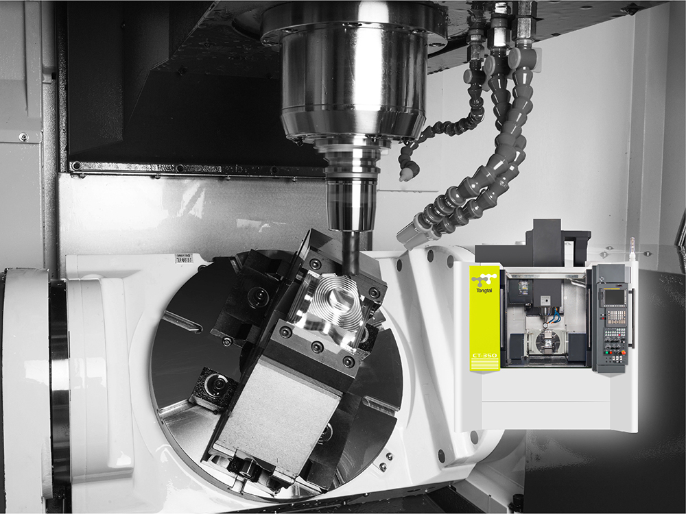 CT-350 centre 5 axes précis et performant